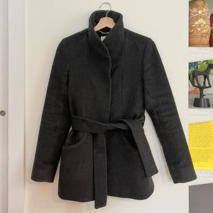 Aritzia Wilfred Appel Cashmere Wool Belted Coat, … - image 1